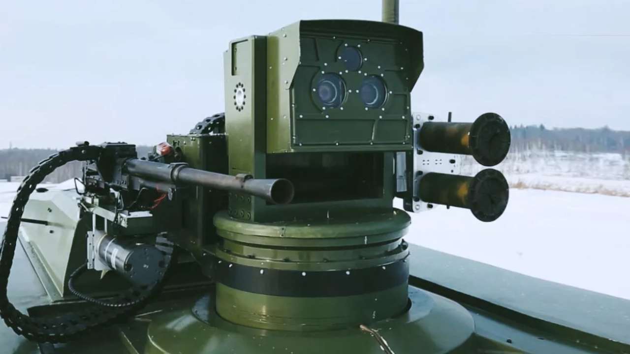 Для целей спецоперации на Украине создается новая версия робота «Маркер»