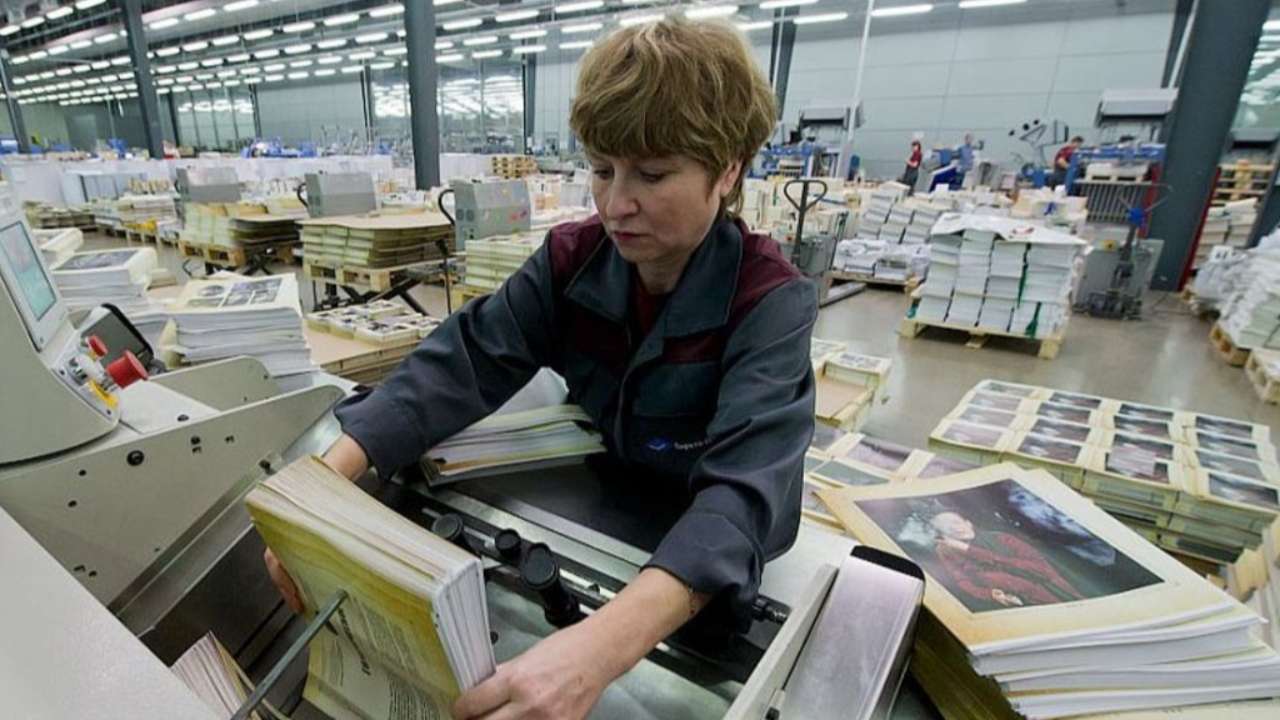 Российские типографии предупредили о риске остановки печати 
