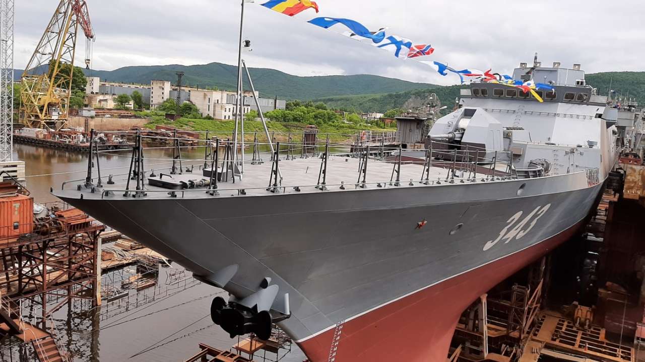 Новейший корвет «Резкий» планируется передать ВМФ России до конца года