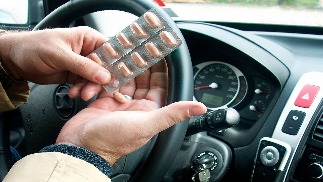 МВД предложило лишать прав за вождение автомобиля после приема лекарств, влияющих на реакцию и внимание
