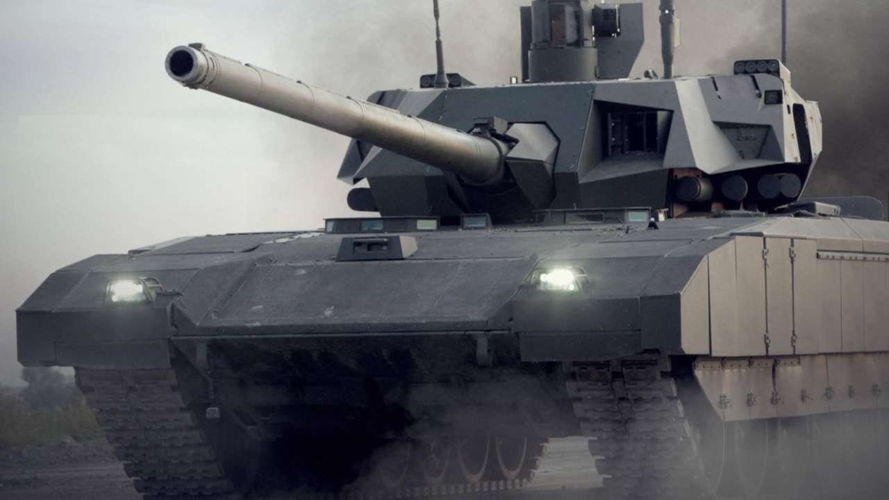 Российские новейшие танки Т-14 «Армата» замечены в зоне проведения СВО