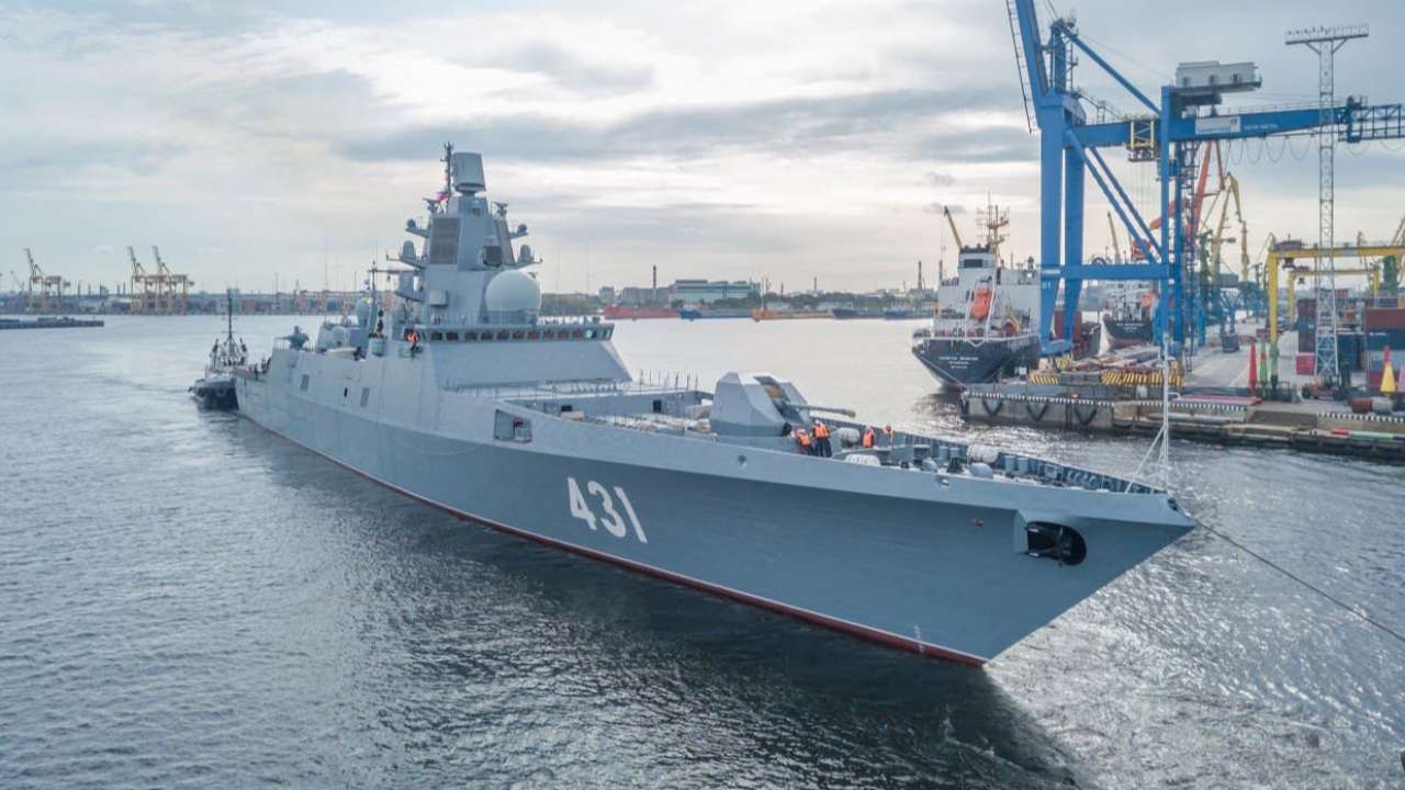 Российский фрегат «Адмирал Касатонов» завершил 420-дневный поход
