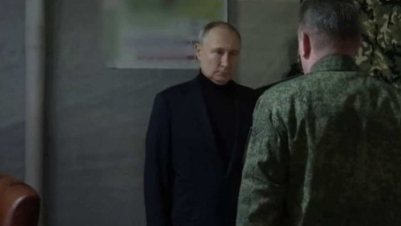 Путин посетил штабы войск в новых регионах России
