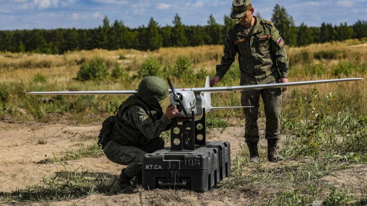 На форуме «Армия-2023» впервые показали российский дрон-бомбардировщик «Гранат-ПГ»