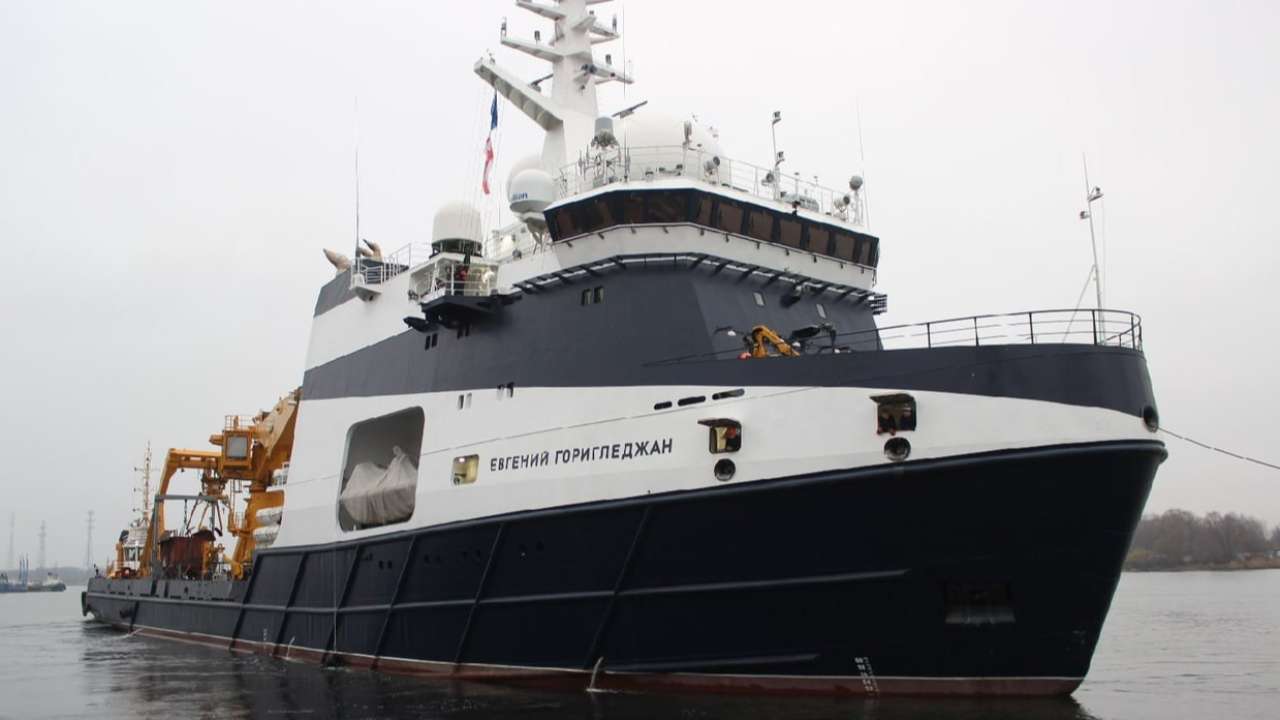 Исследовательское судно «Евгений Горигледжан» вошло в состав ВМФ России