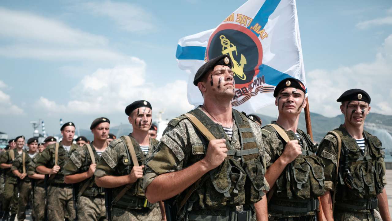 В России создадут пять дивизий и одну бригаду морской пехоты