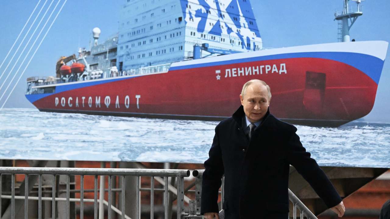 В России дан старт строительству атомного ледокола «Ленинград»