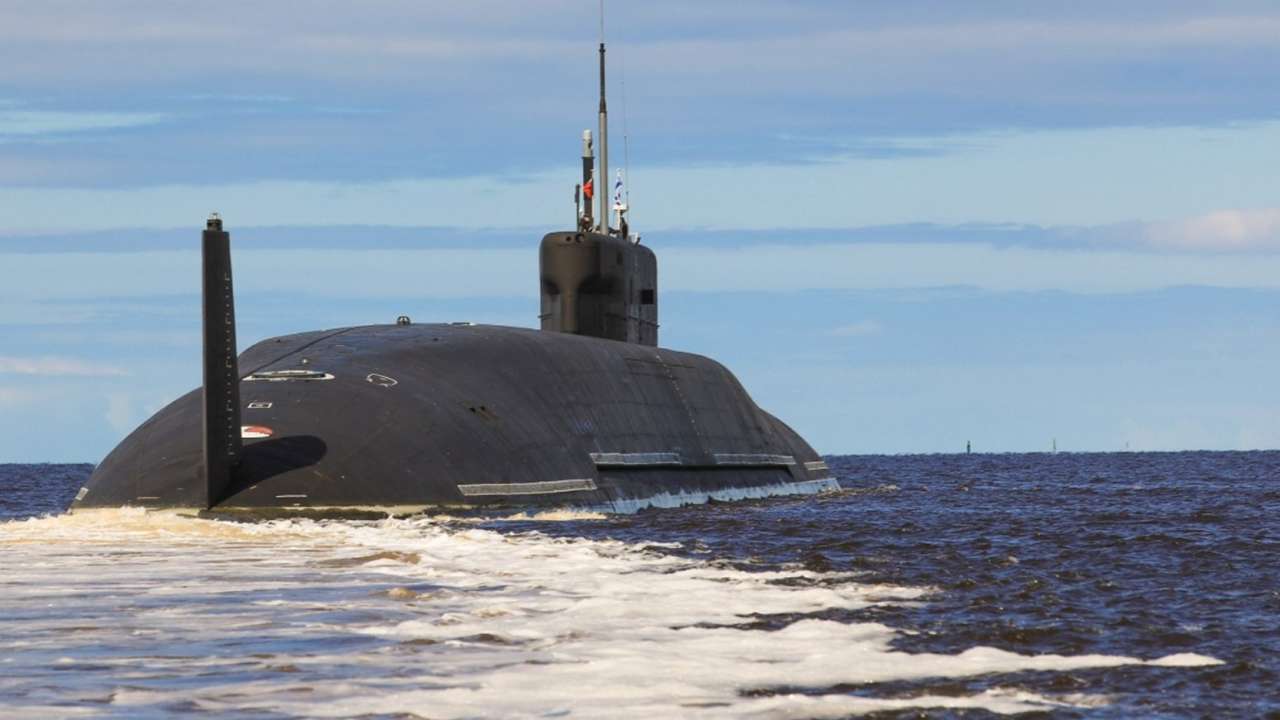 В Северодвинске спустили на воду новый атомный подводный крейсер «Князь Пожарский»
