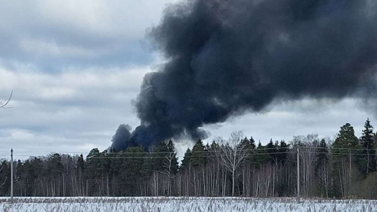 Самолет Ил-76 потерпел крушение в Ивановской области